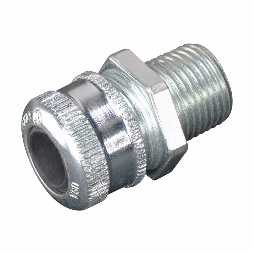 Eaton CGB294 SA Eaton Crouse-Hinds series CGB cable gland, Cable range min/max: 0.375-0.500", Non-armoured and tray cable, Non-armoured, Aluminum, General purpose, 3/4" NPT