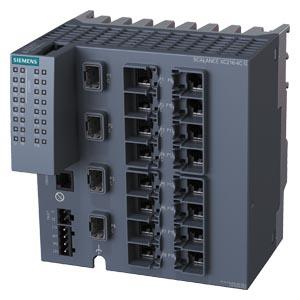Siemens 6GK5216-4GS00-2AC2 SCALANCE XC216-4C G managed Layer 2 IE switch; IEC 62443-4-2 certified; Full Gigabit; 12x 10/100/1000 Mbps RJ45 ports; 4x 1000 Mbps combo ports (either 1000 Mbps/ SFPs or 10/100/1000 Mbps RJ45 ports can be used); 1x console port; diagnostics LED; redundan