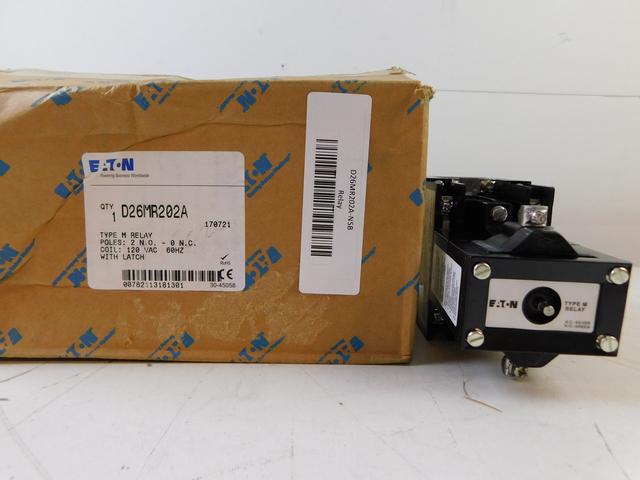 D26MR202A Part Image. Manufactured by Eaton.