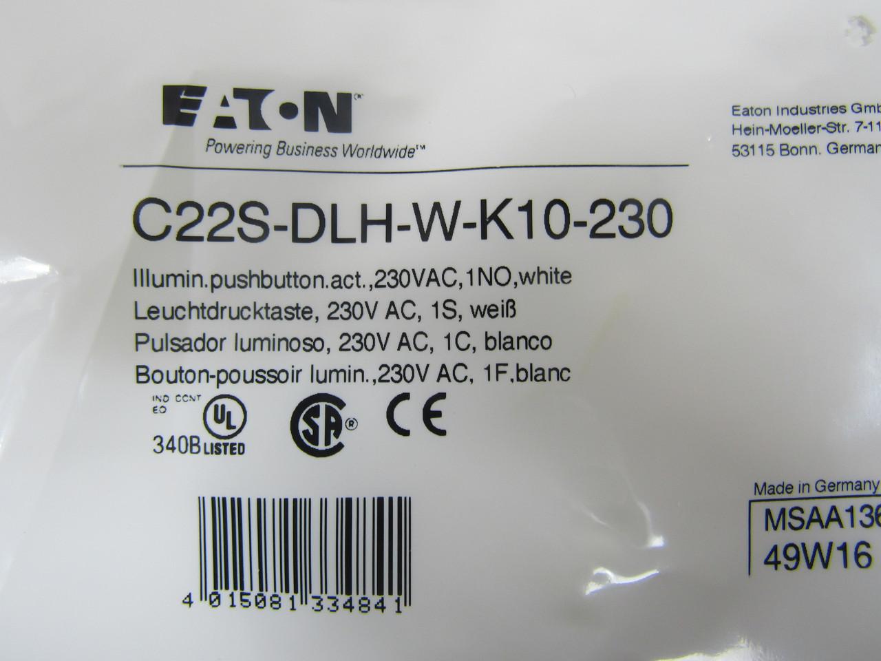 Eaton C22S-DLH-W-K10-230 Eaton - C22S-DLH-W-K10-230