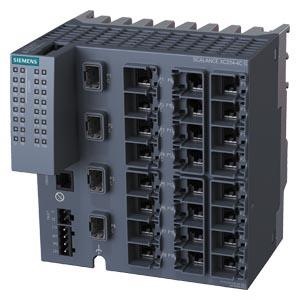 Siemens 6GK5224-4GS00-2AC2 SCALANCE XC224-4C G managed Layer 2 IE switch; IEC 62443-4-2 certified; Full Gigabit; 20x 10/100/1000 Mbps RJ45 ports; 4x 1000 Mbps combo ports (either 1000 Mbps/ SFPs or 10/100/1000 Mbps RJ45 ports can be used); 1x console port; diagnostics LED; redundan