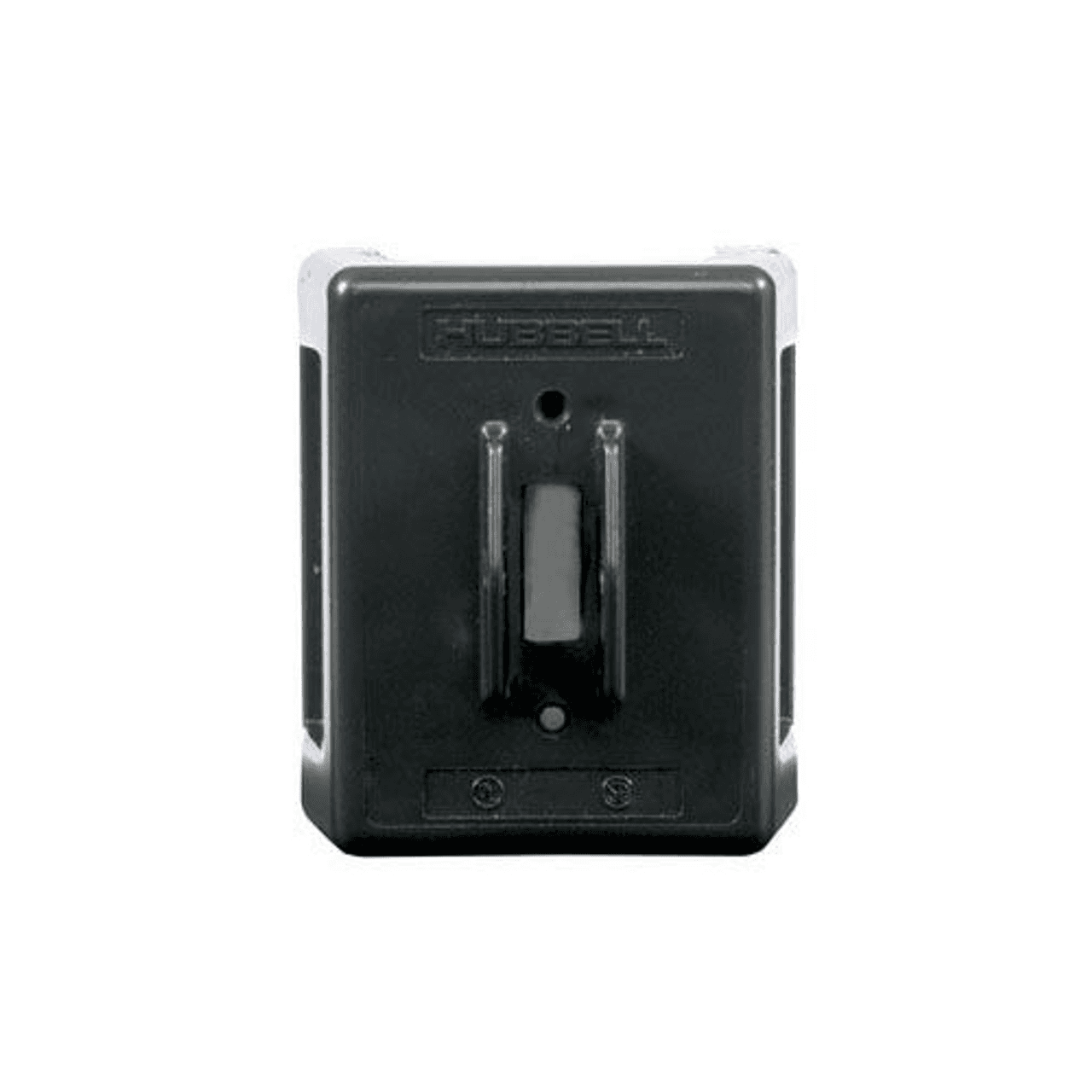 Hubbell HBL1390 Switches and Lighting Controls, Industrial Grade, Toggle Switches, Motor Disconnects, Non-Metallic NEMA 1 Enclosure, For 30A Devices , Black  ; All Aluminum Cover and Base ; Top, bottom or back wire entry points ; Base is pre-drilled for rear surface moun