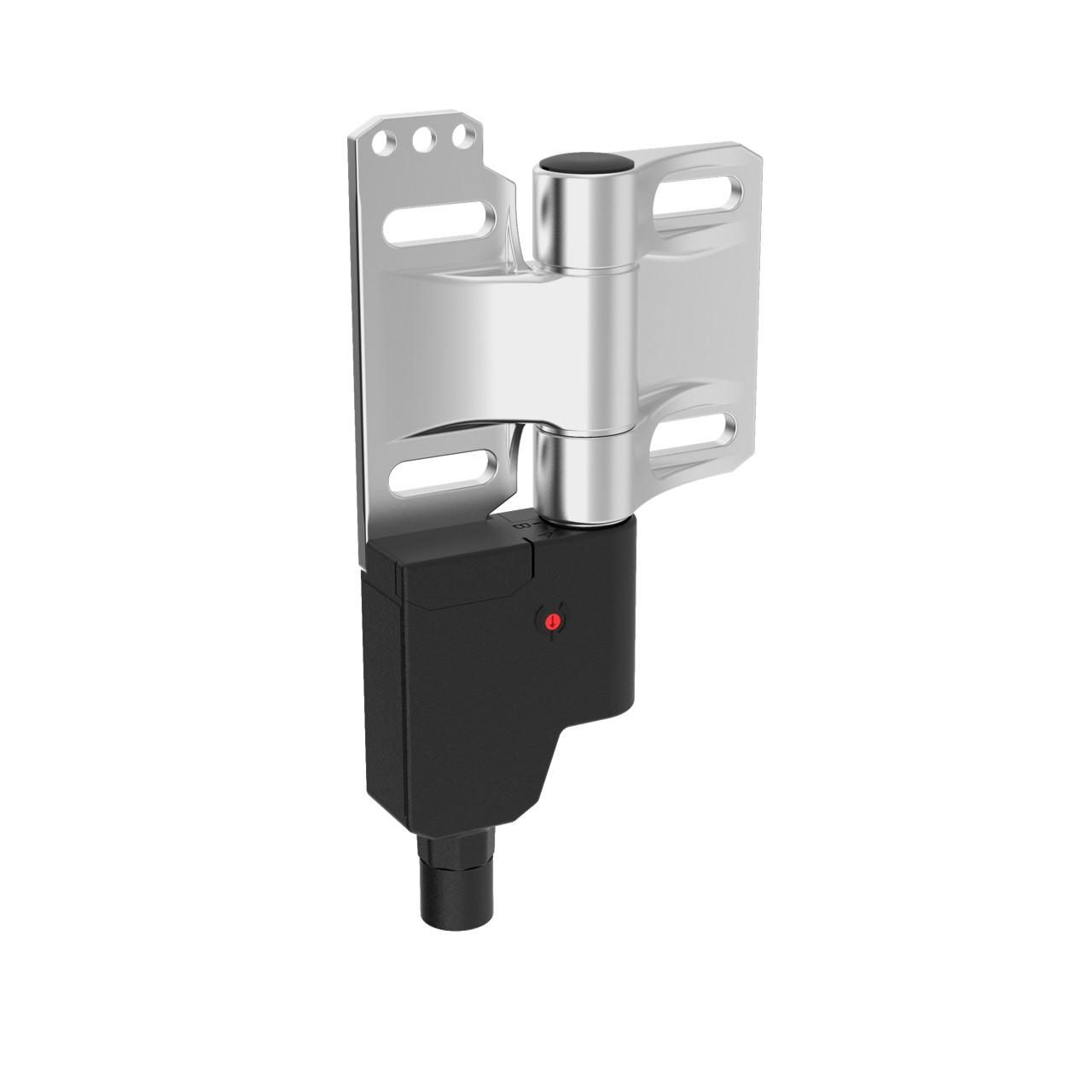 Banner SI-HG63FQDL Hinge Safety Interlock Switch Stainless Steel, Inline QD; Switch Mounted Left Side w/QD Down, 2 NC/1 NO; Micro M12 6-pin (Dual Key) QD, See SI-HGZ63FQDL Die-cast Zinc as a lower cost alternate