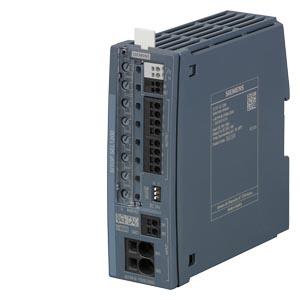 Siemens 6EP4438-7FB00-3DX0 SITOP SEL1200 Selectivity module 8-channel switching characteristic Input: 24 V DC/60 A output: 24 V DC/8 x 10 A Level adjustable 2-10 A with monitoring interface