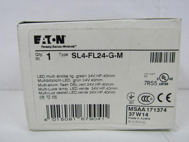 SL4-FL24-G-M Part Image. Manufactured by Eaton.