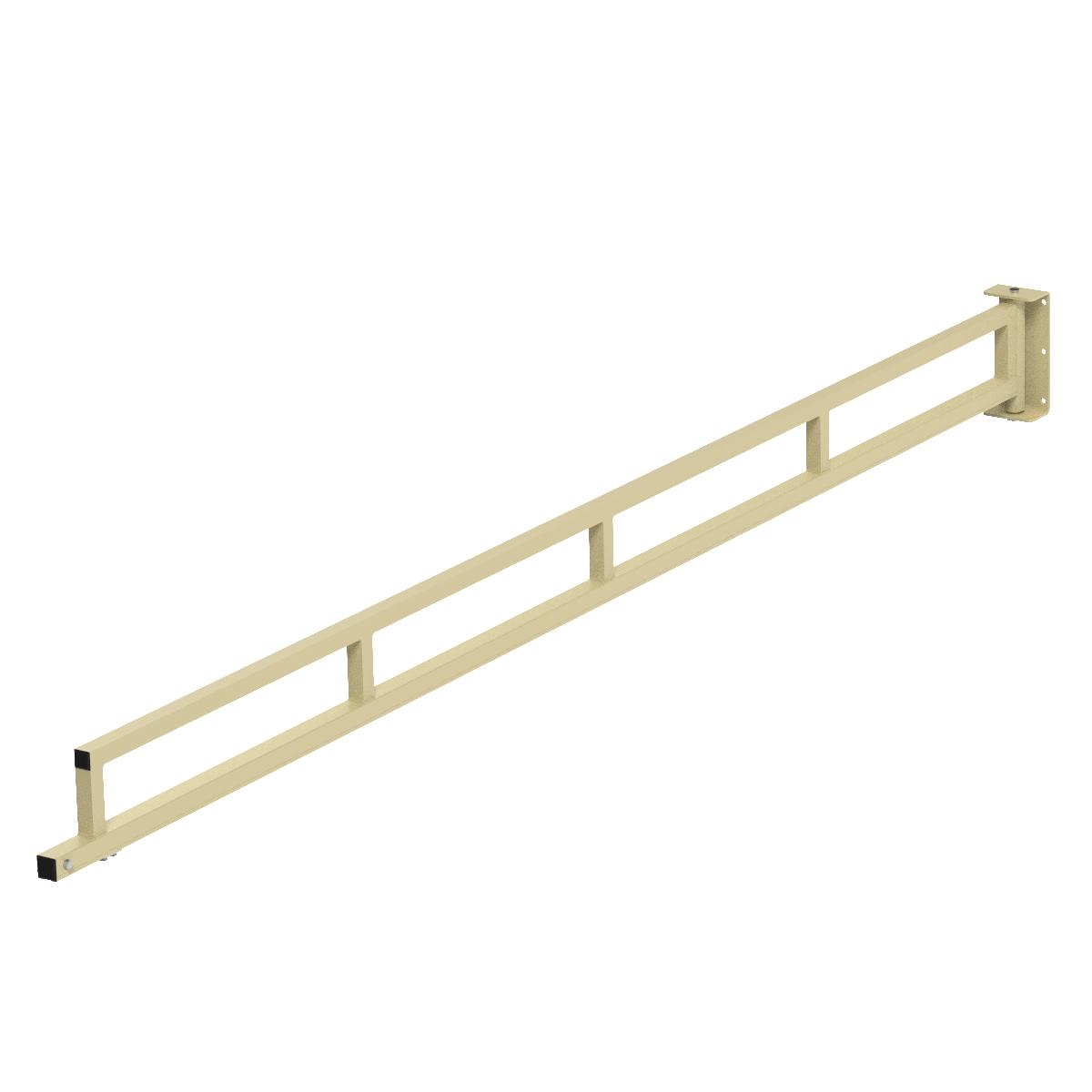 Hubbell WS50-WS10 WS50 Rail 10', For Loads Up To 50 Lbs., Beige Polyester Finish  ; Fixed or 180° Swinging WS50 Booms ; Rail for loads up to 50 lbs.(22.5 kg)