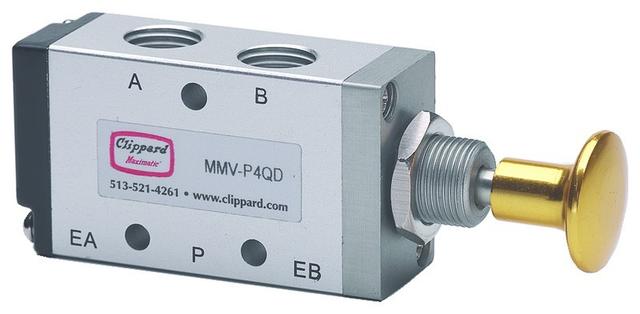 MMV-P4QD Part Image. Manufactured by Clippard.