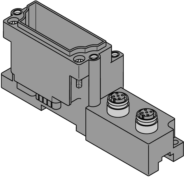 BL67-B-2M12-P Part Image. Manufactured by Turck.