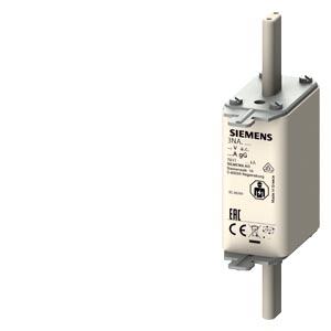 Siemens 3NA3132 LV HRC fuse element, NH1, In: 125 A, gG, Un AC: 500 V, Un DC: 440 V, Front indicator, live grip lugs