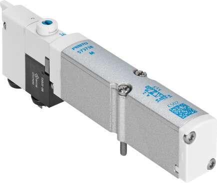 Festo 573722 solenoid valve VMPA14-M1H-X-PI Valve function: 3/2 closed, monostable, Type of actuation: electrical, Valve size: 14 mm, Standard nominal flow rate: 360 - 400 l/min, Operating pressure: -0,9 - 10 bar
