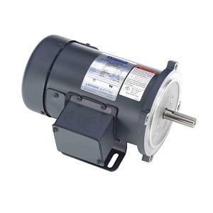 Leeson 98006 Permanent Magnet; 1/2HP; SS56C Frame Size; 2500 Sync RPM; 90 Voltage; DC; TEFC Enclosure; NEMA Frame Profile; C-Face and Rigid Mounted; Base; 5/8" Shaft Diameter; 3-1/2" Base to Center Height; 10.81" Overall Length; 79.9 Efficiency Full Load