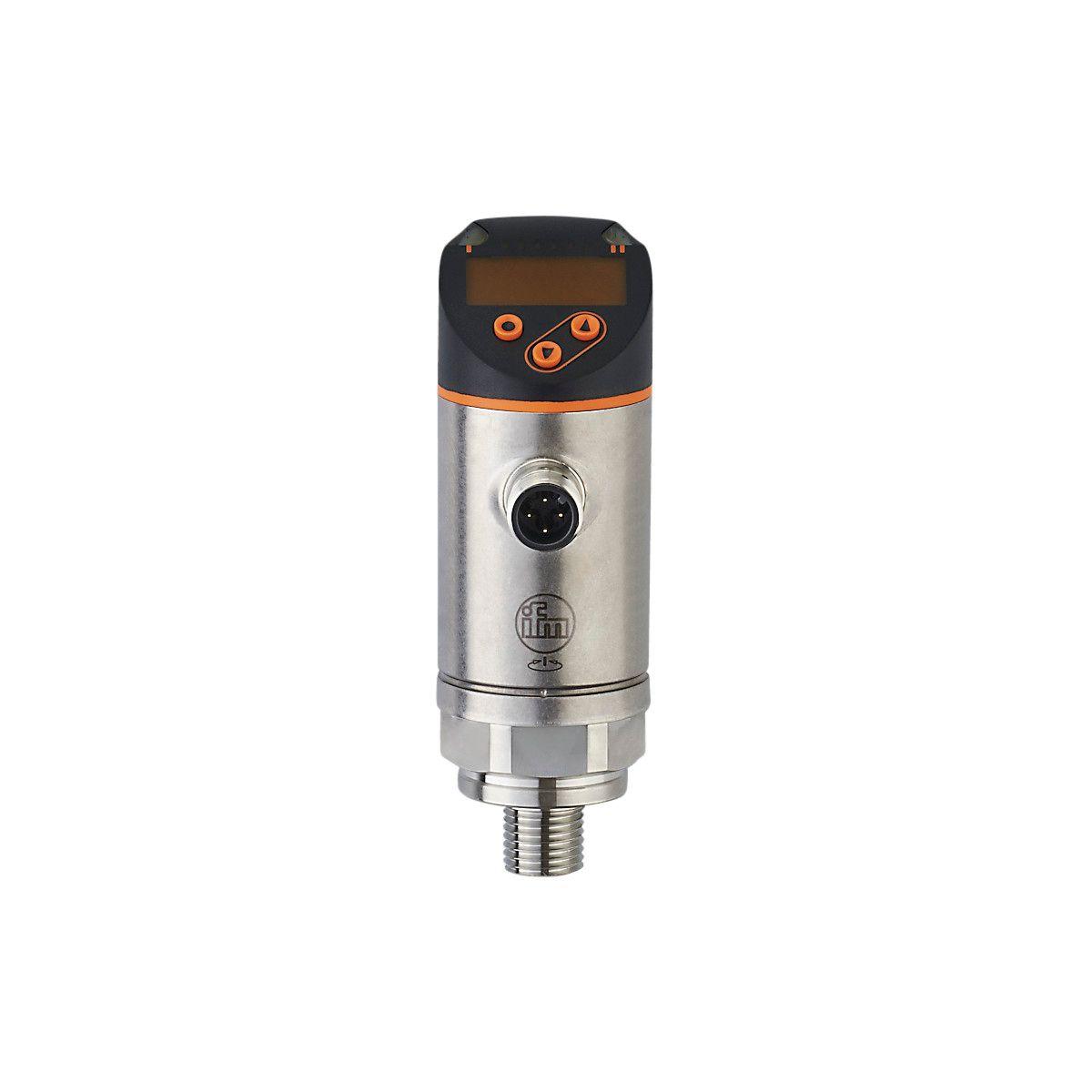 ifm Electronic PN2670 Pressure sensor with display, Two switching outputs, one of them programmable as IO-Link and one as analog output, Output signal: switching signal; analog signal; IO-Link; (configurable), Measuring range: 0...400 bar 0...5800 psi 0...40 MPa, Process conne