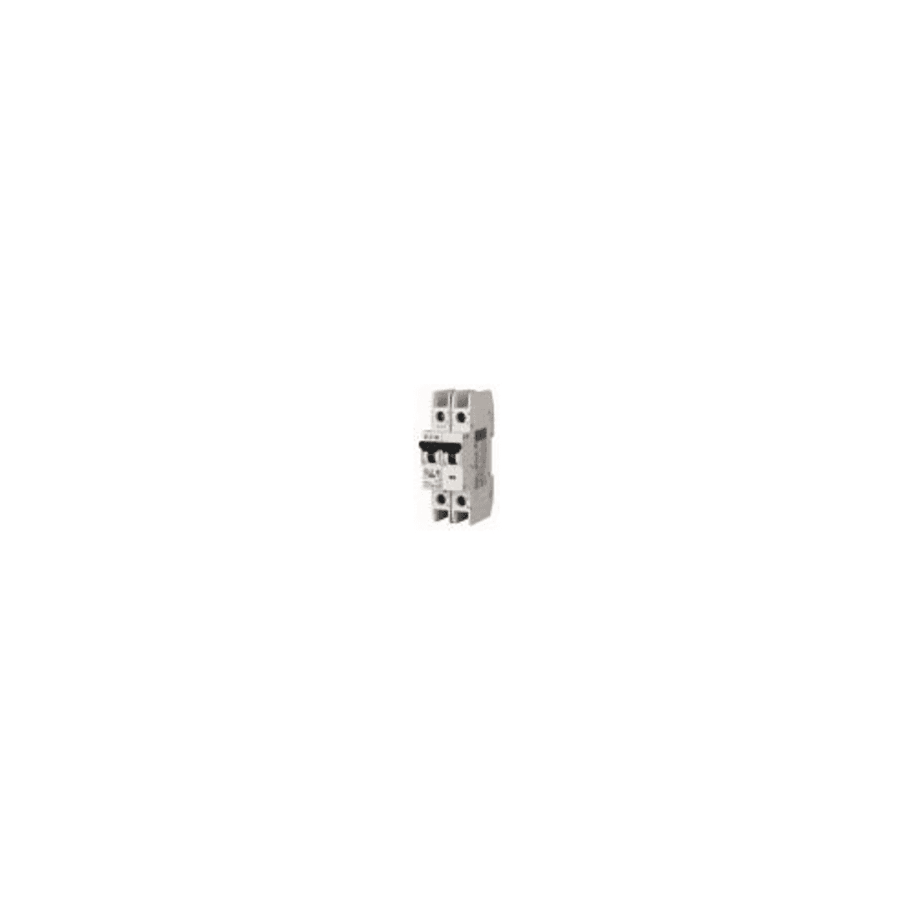 Eaton FAZ-C5/2-NA-DC Eaton FAZ branch protector,UL 489 Industrial miniature circuit breaker - supplementary protector,Medium levels of inrush current are expected,5 A,10 kAIC,Two-pole,125 Vdc per pole,5-10X /n,50-60 Hz,Screw terminals,C Curve