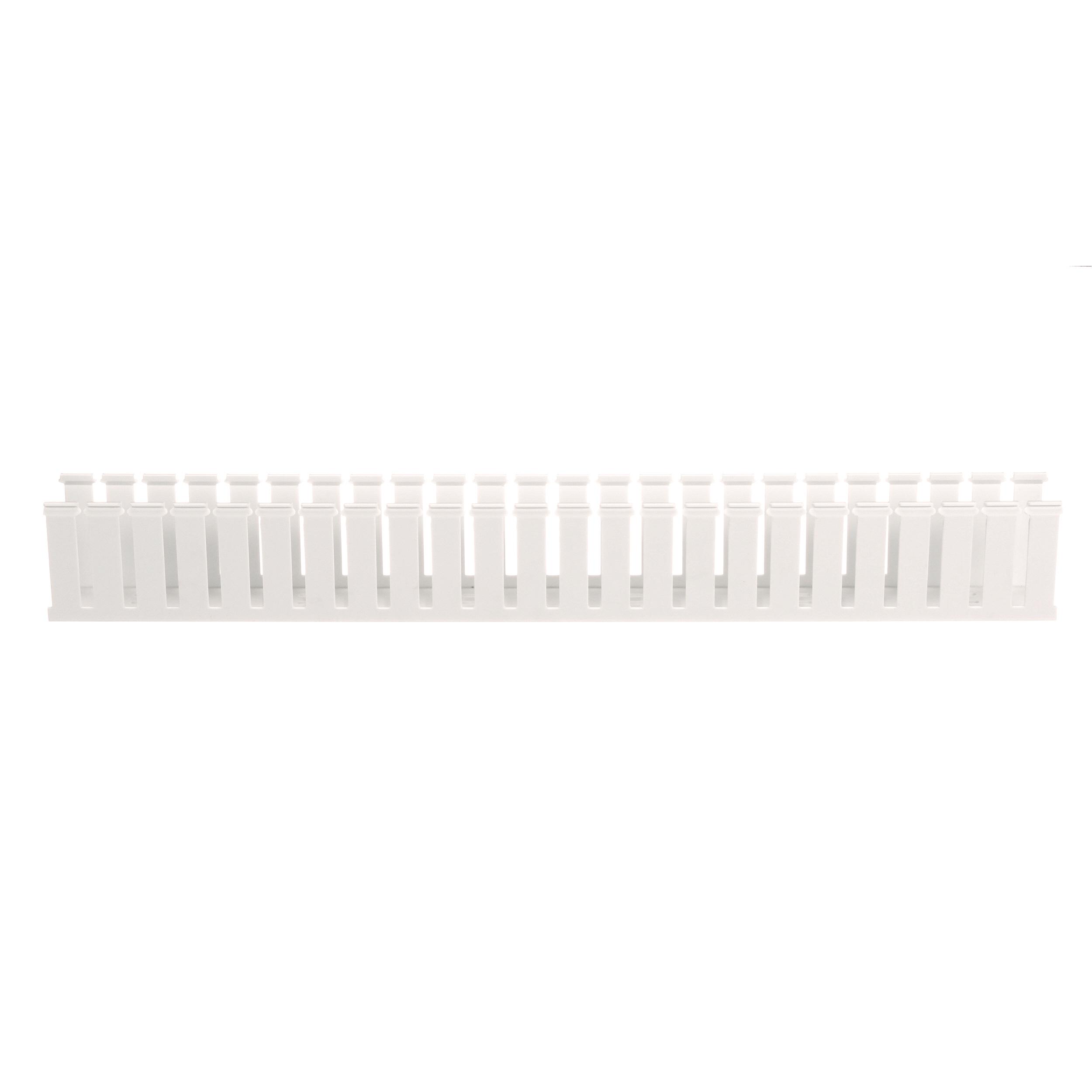 Panduit G2X3WH6 2"X3" PVC WIRING DUCTTYPE G SLOTTED WHITE 6' LENGTHROHS
