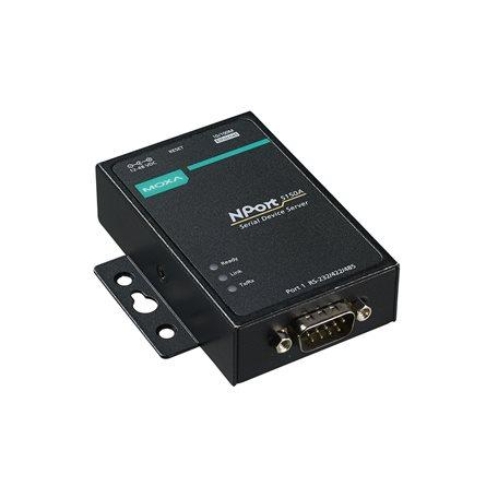 Moxa NPORT 5150A 1-port RS-232/422/485 device server, 0 to 60°C operating temperature