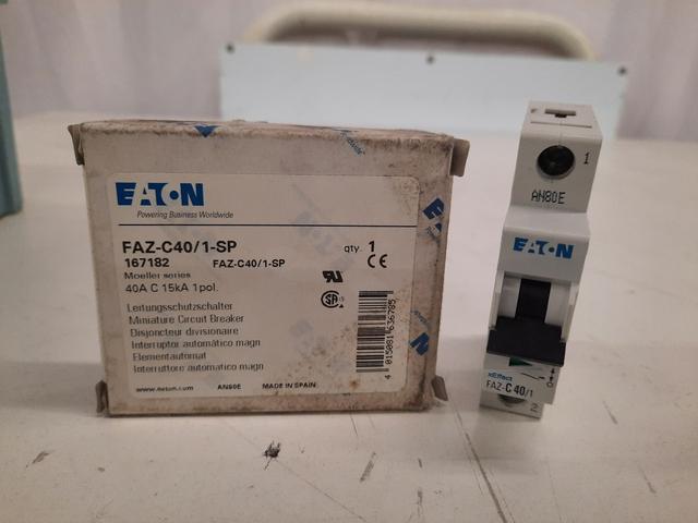 FAZ-C40/1-SP Part Image. Manufactured by Eaton.