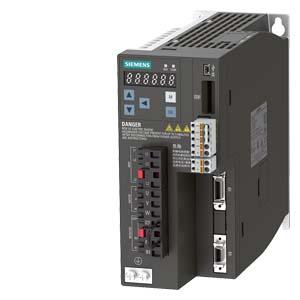 Siemens 6SL3210-5FE11-0UF0 SINAMICS V90, with PROFINET Input voltage: 380-480 V 3 A -15%/+10% 3.8 A 45-66 Hz Output voltage: 0 – Input 3.0 A 0-330 Hz Motor: 0.75/1.0 kW Degree of protection: IP20 Size A, 80x180x200 (WxHxD)