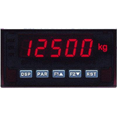 Red Lion PAXS0000 Strain gauge / load cell digital meter with 3 users inputs - 1/8 DIN (96x48mm) - 14.2mm red digits - Red Lion (Process indicators PAX series) - with 1 x analog input (-24...+24mV / -240...+240mV strain gauge input DC; 16-bits conversion) + 1 x analog outp