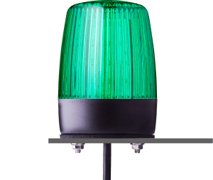 Auer Signal 860506405 PCH LED steady/flashing beacon, high lens, green, 24 V AC/DC
