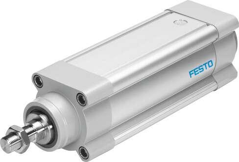 Festo 8022567 electric cylinder ESBF-BS-32-300-10P With ball screw, electrically actuated spindle that converts the rotary motion of the motor into linear motion of the piston rod. Size: 32, Stroke: 300 mm, Piston rod thread: M10x1,25, Reversing backlash: 40 µm, Spindl