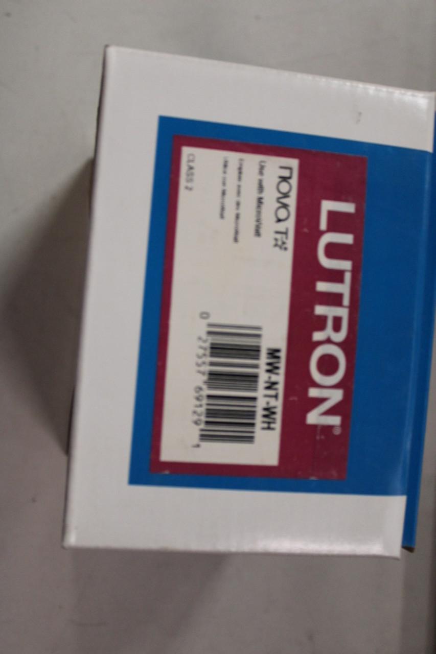 Lutron MW-NT-WH Lutron MW-NT-WH Light and Dimmer Switches EA