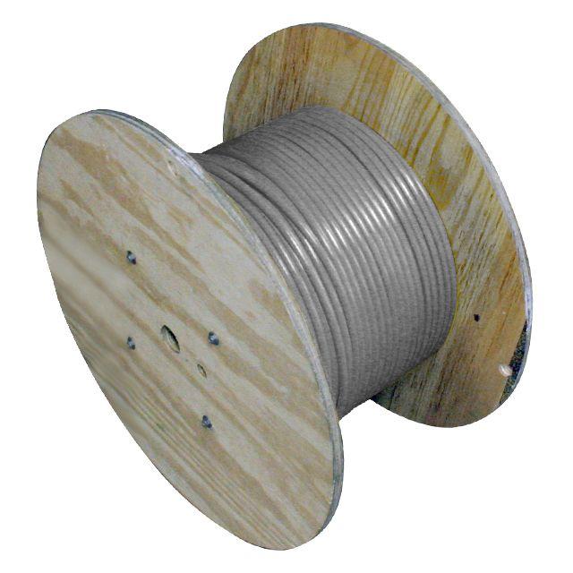Mencom 10DDD01-0500 DeviceNet Drop, Raw Spool Cable, 5 Pole, 22/24awg, Gray, PVC, 500 ft.
