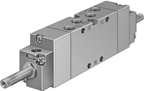 Festo 535930 solenoid valve JMFH-5-1/8-B-EX With manual overrides, without solenoid coils or sockets. Solenoid coils and sockets should be ordered separately. Valve function: 5/2 bistable, Type of actuation: electrical, Width: 26 mm, Standard nominal flow rate: 1000 l