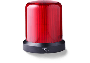 Auer Signal 850502004 RDC LED Steady Beacon, 12 V DC, red