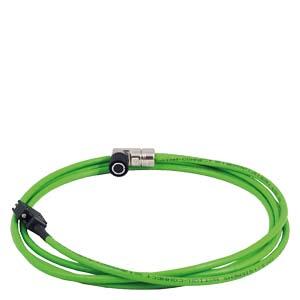 Siemens 6FX3002-2DB10-1BF0 Signal cable pre-assembled 6FX3002-2DB10 for ABS. encoder in S-1FL6 HI 3x 2x 0.22+2x2X0.25 MOTION-CONNECT 300 UL/CSA Dmax=7.8 mm Length (m)=15 m