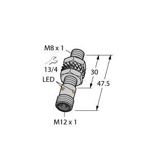 BI3U-EM08-AP6X-H1341 Part Image. Manufactured by Turck.