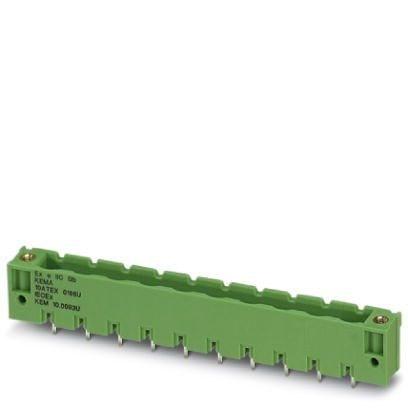 Phoenix Contact 1796717 PCB headers, nominal cross section: 2.5 mmÂ², color: green, nominal current: 12 A, contact surface: Tin, type of contact: Male connector, number of potentials: 7, number of rows: 1, number of positions: 7, number of connections: 7, product range: GMSTBV 2