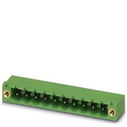 Phoenix Contact 1776582 PCB headers, nominal cross section: 2.5 mmÂ², color: green, nominal current: 12 A, rated voltage (III/2): 320 V, contact surface: Tin, type of contact: Male connector, number of potentials: 10, number of rows: 1, number of positions: 10, number of connect