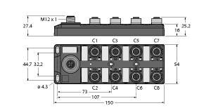 TBIL-M1-16DXP Part Image. Manufactured by Turck.