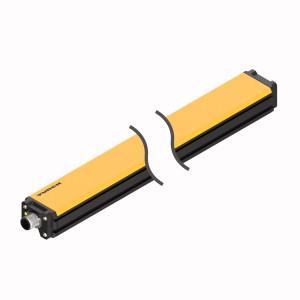 Turck LI800P1-Q25LM1-LIU5X3-H1151 Inductive Linear Position Sensor, Measuring range 800 mm, Rectangular, aluminium / plastic, Versatile mounting possibilities, Positioning element P1-Li-Q25L, mounting aid M1-Q25L included in delivery, LED indicates measuring range, Immune to electromagnetic interference, Extremely short blind zones, Resolution, 12-bit, 4‐wire, 15…30 VDC, Analog output, Programmable measuring range, 0…10 V and 4…20 mA, M12 × 1 male, 5-pin