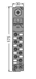 SDPB-0808D-0001S Part Image. Manufactured by Turck.