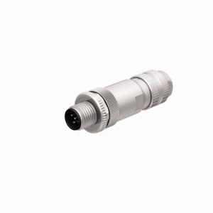 Turck BMSWS8151-8.5 Accessories for Fieldbus Systems, Field-Wireable Connector, Male Connector M12 × 1, Straight, For use in PROFIBUS-DP applications, Up to 12 Mbps, Shielding via iris spring connection, B-coding, Metal housing, Screw-clamp terminal, 5-pin, M18 × 1 metric screw-in thread, Cable diameter 6.0…8.5 mm