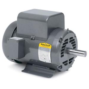 Baldor (ABB) L1321T General Purpose; 1-1/2HP; 145T Frame Size; 1800 Sync RPM; 115/230 Voltage; AC; ODP Enclosure; NEMA Frame Profile; Single Phase; 60 Hertz; Foot Mounted; Base; 7/8" Shaft Diameter; 3-1/2" Base to Center of Shaft; 13" Overall Length