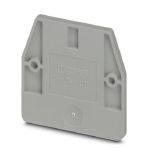 Phoenix Contact 3248033 End cover, length: 29.9 mm, width: 2.2 mm, height: 28.3 mm, color: gray