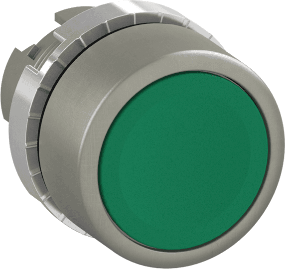 ABB Control P9M-PNVG P9M-PNVG ABB Control - PUSH BUTTON GREEN WITH FLUSH CAP