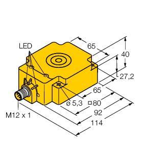 TNLR-Q80-H1147/C53 Part Image. Manufactured by Turck.