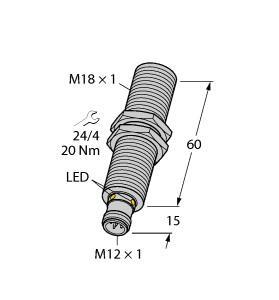 RU130U-M18E-2UP8X2-H1151 Part Image. Manufactured by Turck.