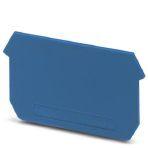 Phoenix Contact 2775197 End cover, length: 63.5 mm, width: 1.5 mm, height: 35.9 mm, color: blue