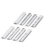 Phoenix Contact 0808626:0031 Zack marker strip flat, 10-section, horizontally labeled with the consecutive numbers: 31 ... 40, white
