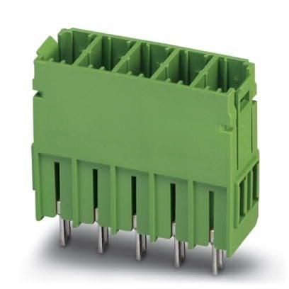 Phoenix Contact 1720673 PCB headers, nominal cross section: 6 mmÂ², color: green, nominal current: 41 A, rated voltage (III/2): 630 V, contact surface: Tin, type of contact: Male connector, number of potentials: 12, number of rows: 1, number of positions: 12, number of connectio