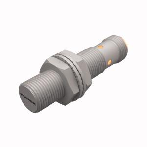 Turck BI6U-MT12-AP6X-H1141 Inductive Sensor, Rated switching distance 6 mm, Flush, Threaded barrel, M12 x 1, Brass, PTFE-coated, Factor 1 for all metals, Protection class IP68, Resistant to magnetic fields, Large switching distance, DC 3-wire, 10…30 VDC, NO contact, PNP output, M12 x 1 male connector