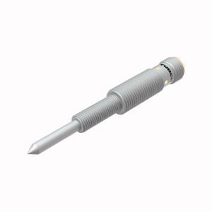 Turck NIMFE-EMT12/4.6L88-UP6X-H1141 Magnetic Field Sensor, For Detection of Ferromagnetic Parts, Threaded barrel, M12 x 1, Stainless steel, 1.4301, PTFE-coated, DC 3-wire, 10…30 VDC, NC/NO parametrizable with teach adapter VB2‐SP1, M12 x 1 male connector