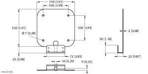 TN-UHF-ACCSY-Q150-PROTECT Part Image. Manufactured by Turck.