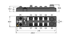 TBEN-L4-PLC-10 Part Image. Manufactured by Turck.