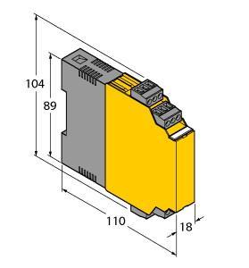 IM1-121EX-T Part Image. Manufactured by Turck.