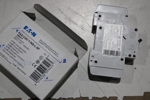 FAZ-C20/1-NA-L-SP Part Image. Manufactured by Eaton.